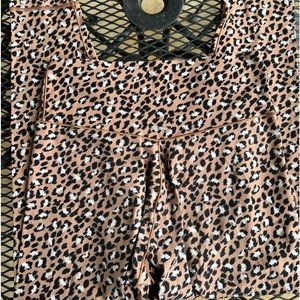 Aerie Leopard Cheetah Leggings  XL